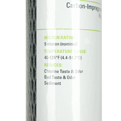 Pentair Pentek C1-20 Carbon Block Water Filter – 5 Micron, 20" X 2.5" – Made In USA