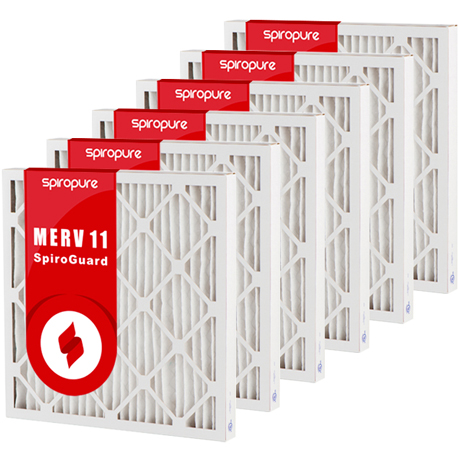 6 Pack 12x12x2 Ultra Allergen Merv 11 Replacement AC Furnace Air Filter 