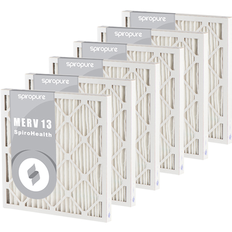 12x20x2 MERV 13 Pleated AC Furnace Air Filters 4 Pack 