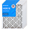 MERV8 20x24x4