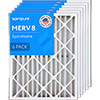MERV8 20x25x4
