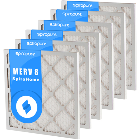 Actual Size MERV 8 Air Filter/Furnace Filter Accumulair Gold 13x21.5x1 2 Pack 