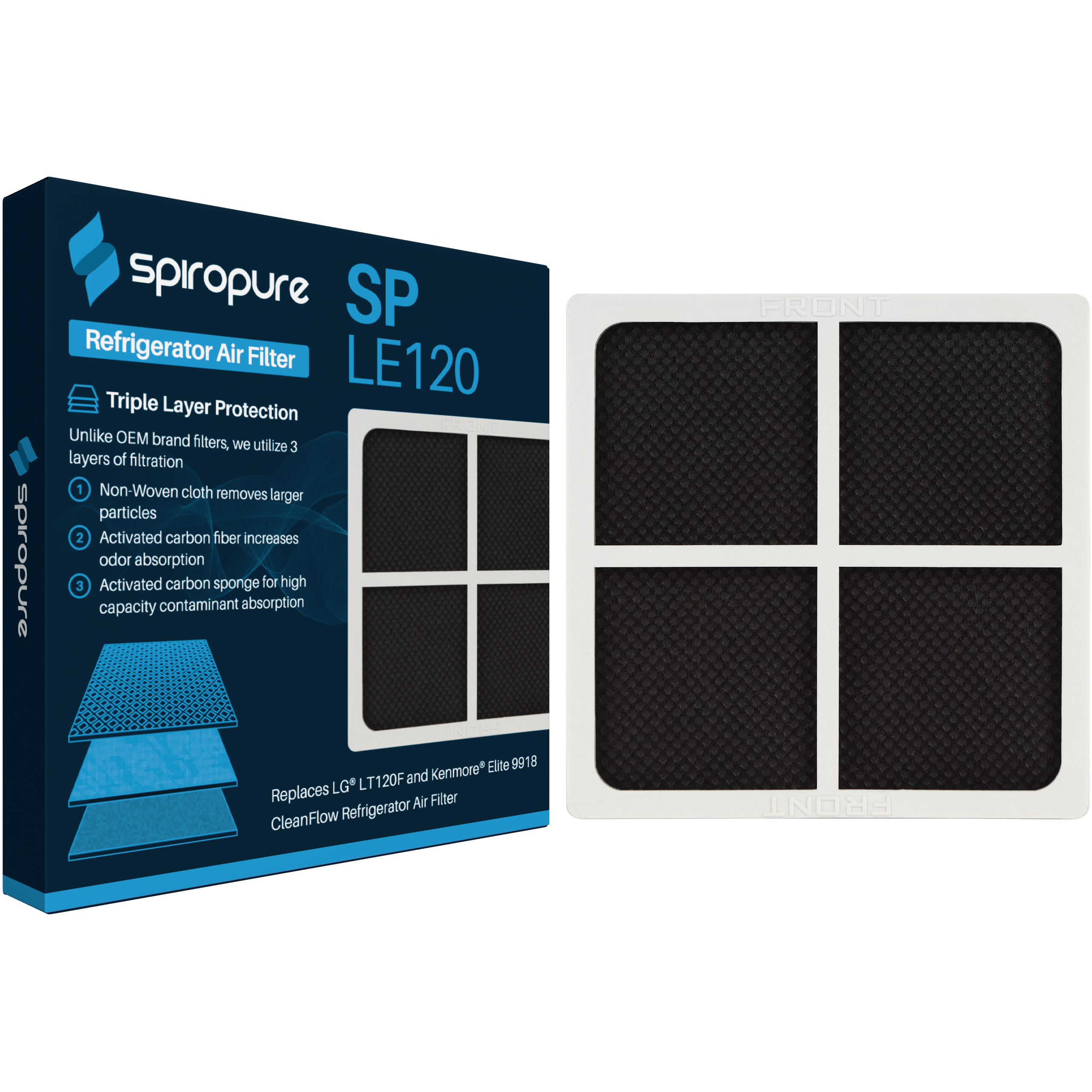 Kenmore Elite 79573133410 Air Filter by SpiroPure 4.99!