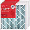 MERV 11 20x21x4