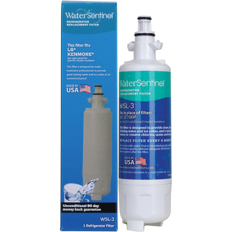 Water Sentinel WSL-1 Refrigerator Water Filter MADE IN USA 3 Pack 