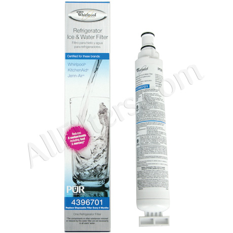 2-Pack Fits EDR6D1 Refrigerator Water Filter 6 Whirlpool Pur 4396701 46-9915 