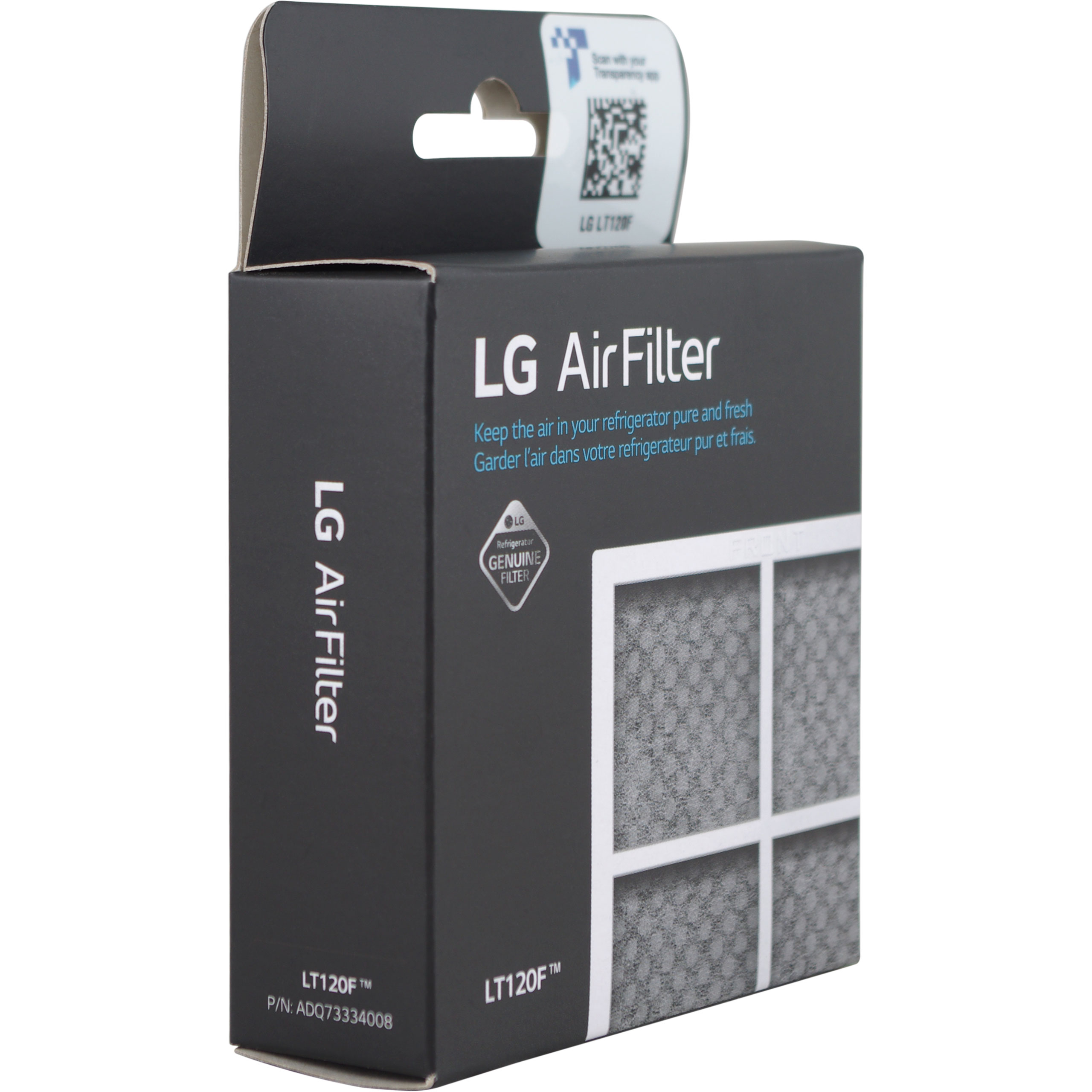Pack 1x Filtre à eau (ADQ73693901) + 1x Filtre à air (LT120F) pour LG frigo