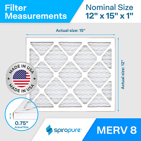 12x15x1 MERV8