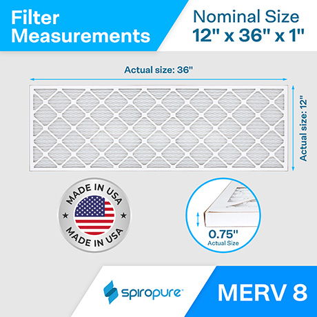 12x36x1 MERV8