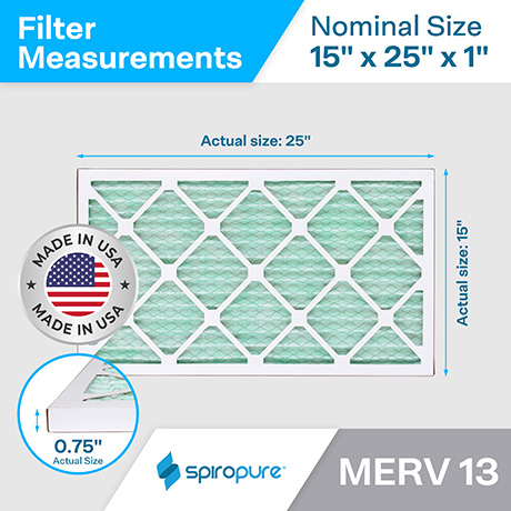 15x25x1 MERV13