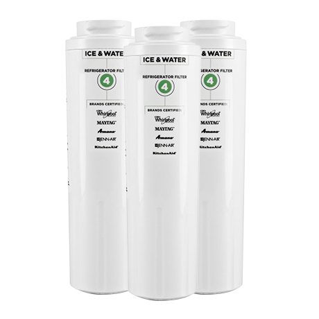 EDR4RXD1 #4 EveryDrop (3 Pack) Whirlpool / Maytag Refrigerator Ice & Water  Filter