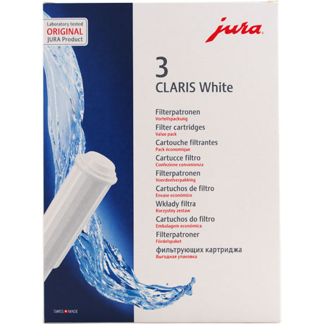 40x filtronix Filtre à eau en alternative au JURA Claris White 60209 