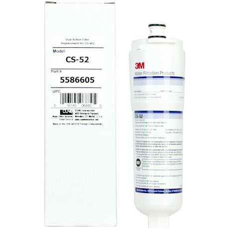 2x EcoAqua 6026 Water filter fits 3M CS-52 CS-51 Bosch KAN58 NEFF K3990 fridge 