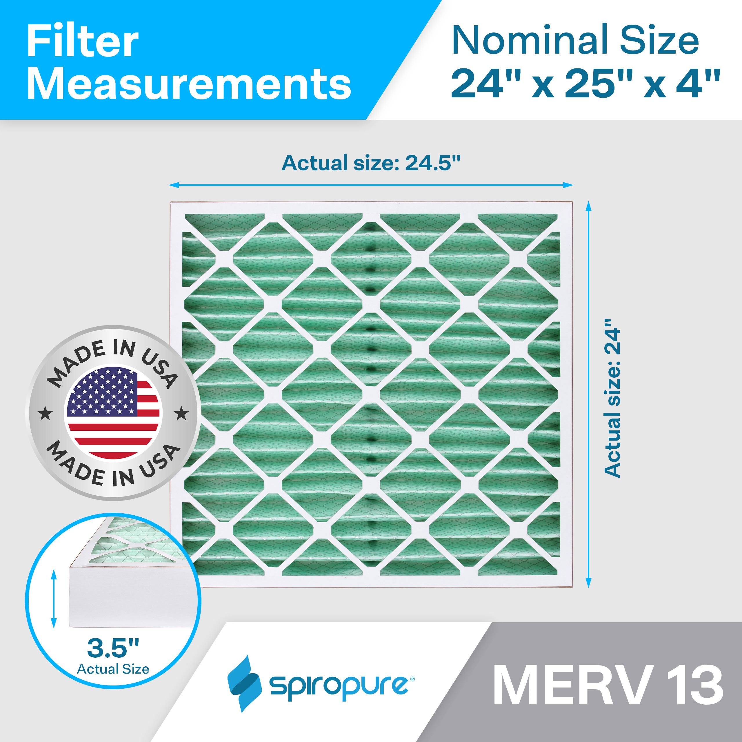 24x25x4 MERV13