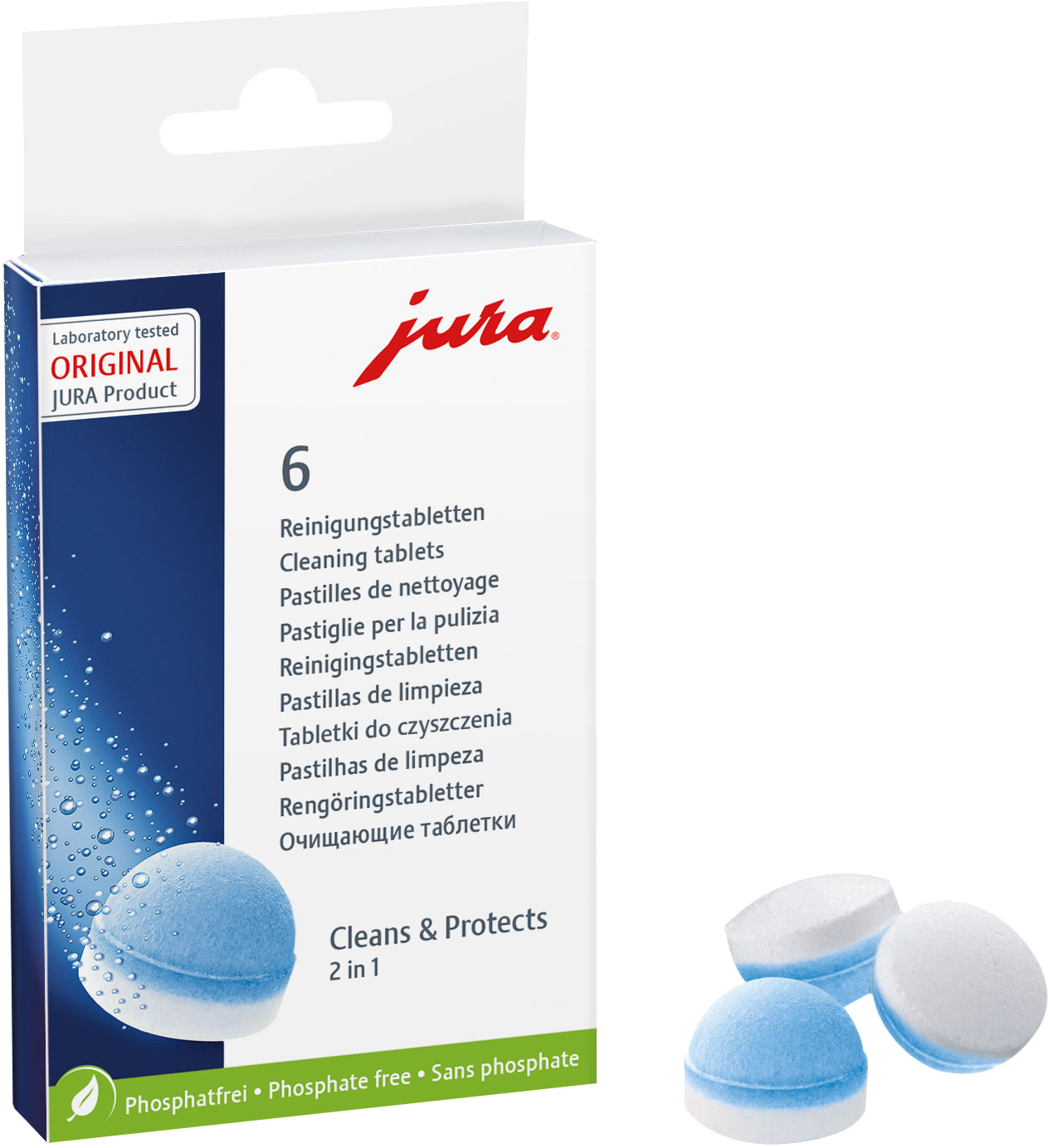 Jura 62715 2Phase Cleaning Tablets (6Pack) Only 9.87!