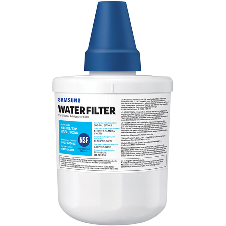 Essentials Filtro acqua Frigorifero DA29-00003B compatibile con Samsung DA29-00003G 2 confezioni HAFIN2/EXP WF289 DA97-06317A DA29-00003F Umi DA29-00003A HAFCU1/XAA DA61-00159A 