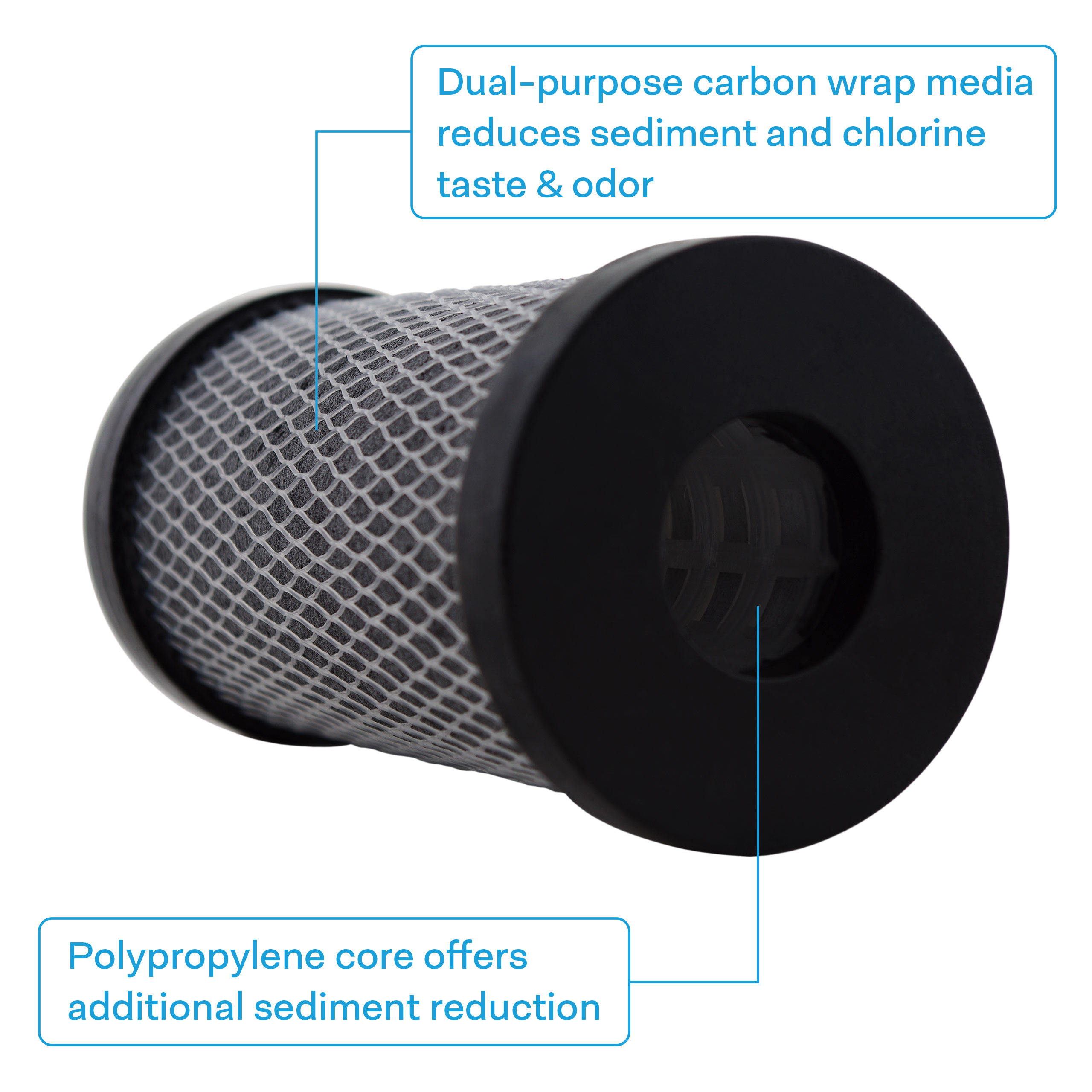 SP-C1-478 5x2.5 Sediment Carbon Dual Purpose Filter - $3.18