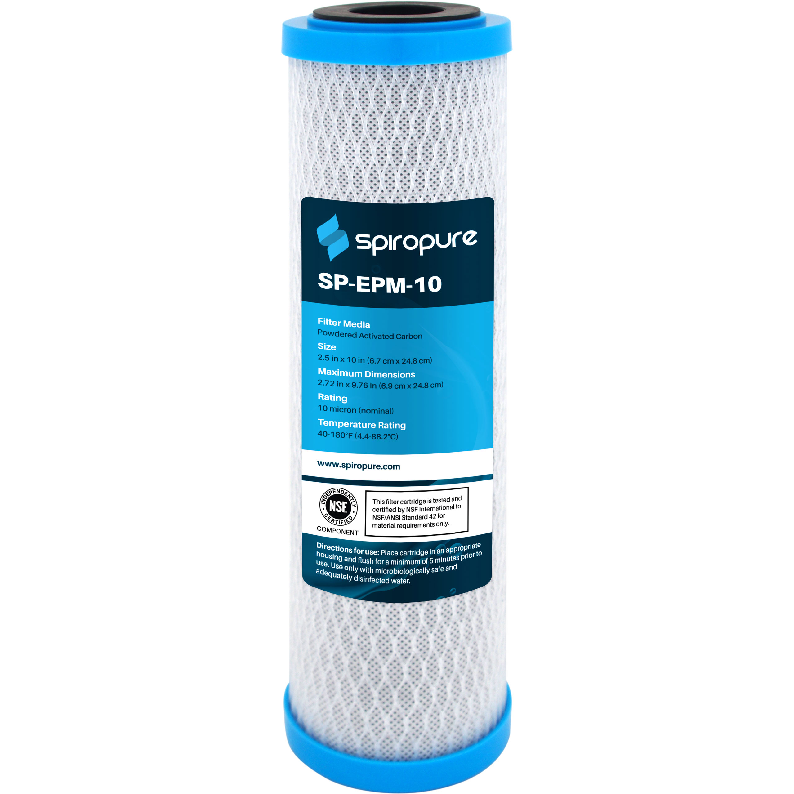 American Water Solutions CCI-10-CLW Filter Replacement by SpiroPure at