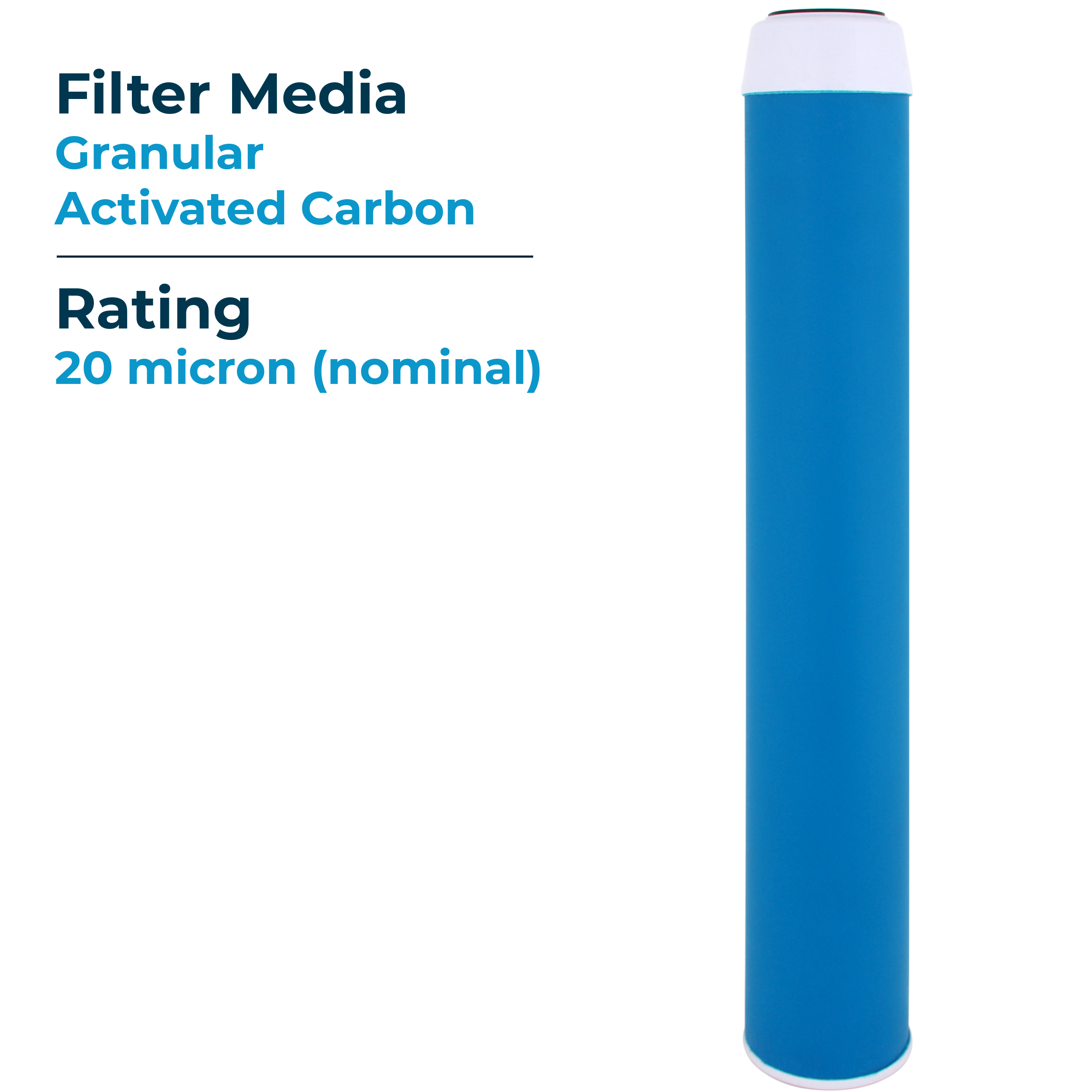 SP-GAC-20BB 20x4.5 Granular Activated Carbon Filter - $26.56