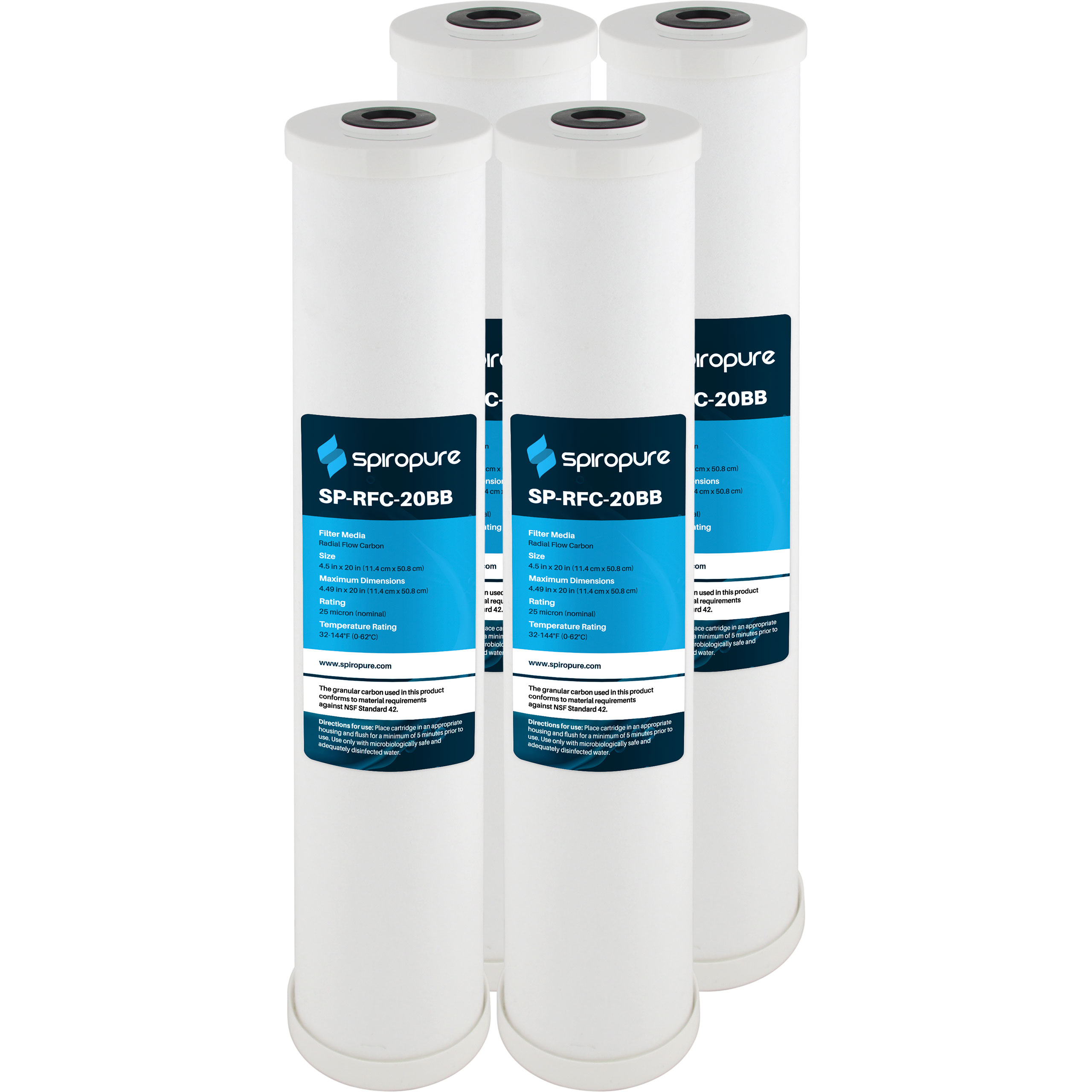 Pentek RFC20BB Carbon Filter Cartridge Replacement 27.34