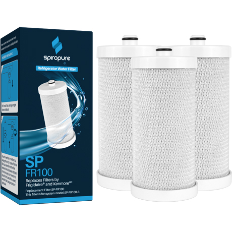 Replacement Water Filter Cartridge F/ Frigidaire Refrigerator FRS266ZDSBN 3 Pack