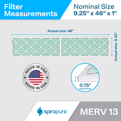 9.25x46x1 MERV13