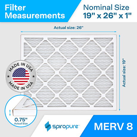 19x26x1 MERV8