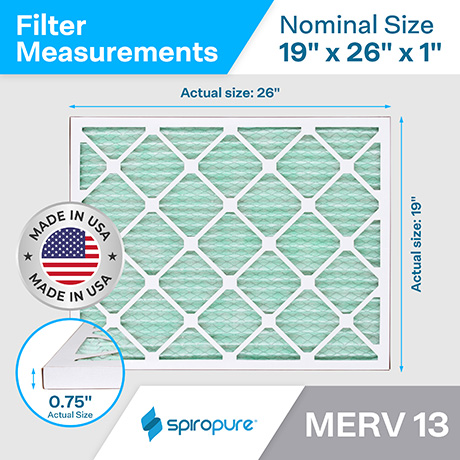 19x26x1 MERV13