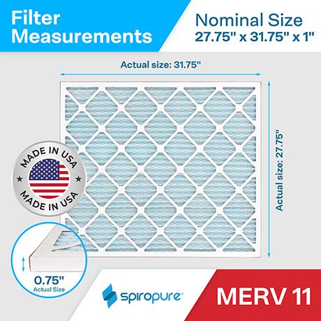 27.75x31.75x1 MERV11