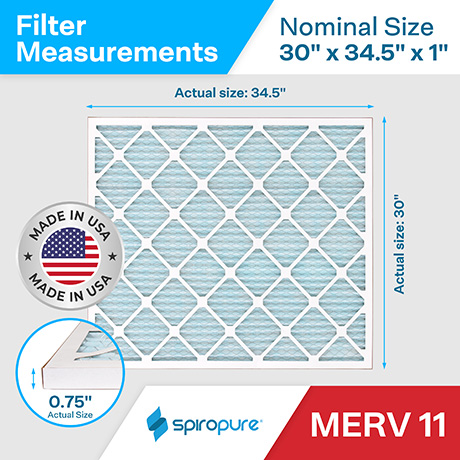 30x34.5x1 MERV 11