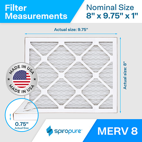 8x9.75x1 MERV8