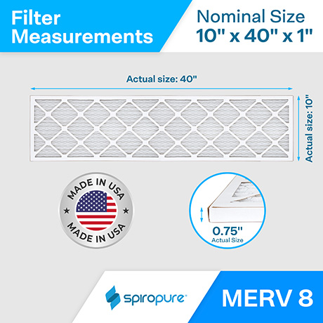 10x40x1 MERV8