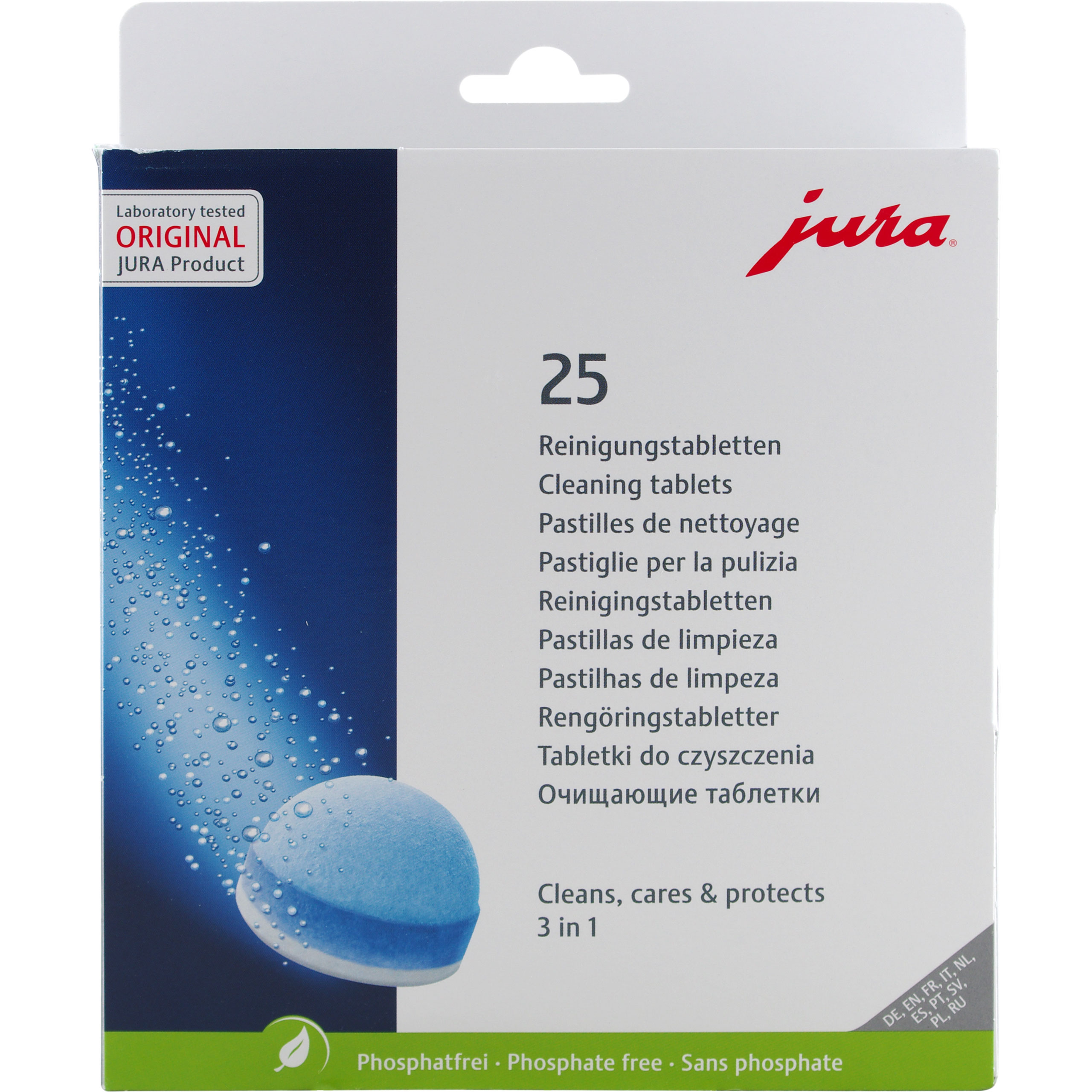 Jura 25045 3-Phase Cleaning Tablets (25-Pack) - Only 41.67!