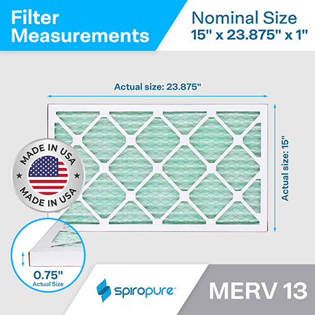 15x23.875x1 MERV13