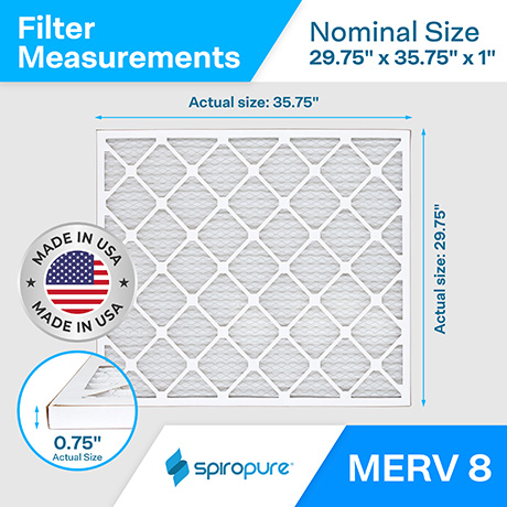 29.75x35.75x1 MERV8