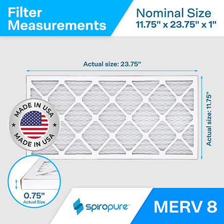 11.75x23.75x1 MERV8
