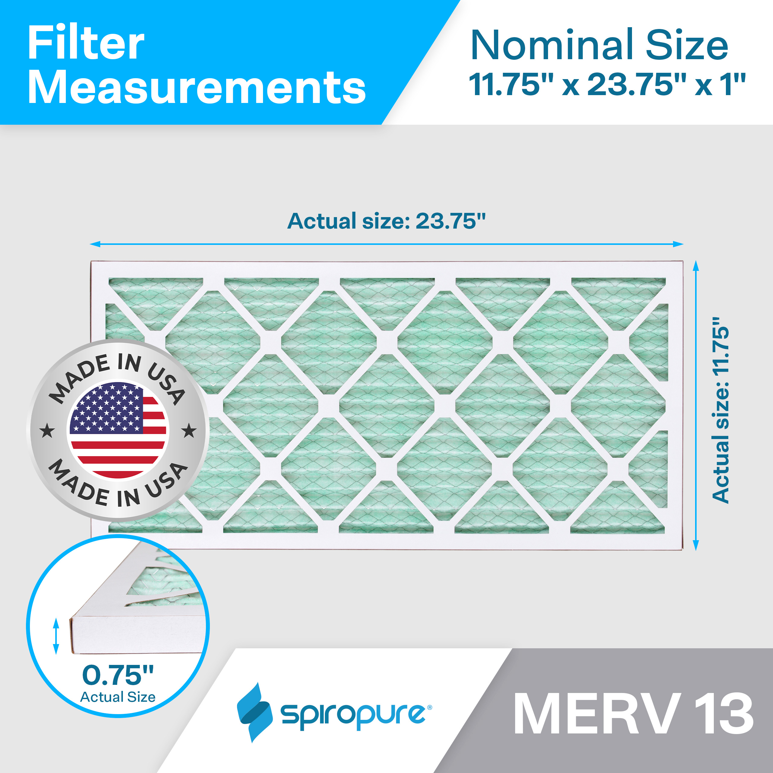 11.75x23.75x1 MERV13