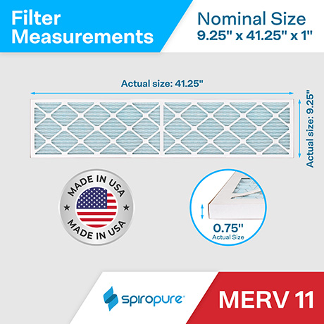 9.25x41.25x1 MERV11