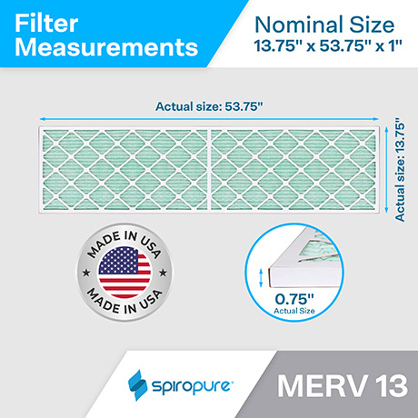 13.75x53.75x1 MERV13