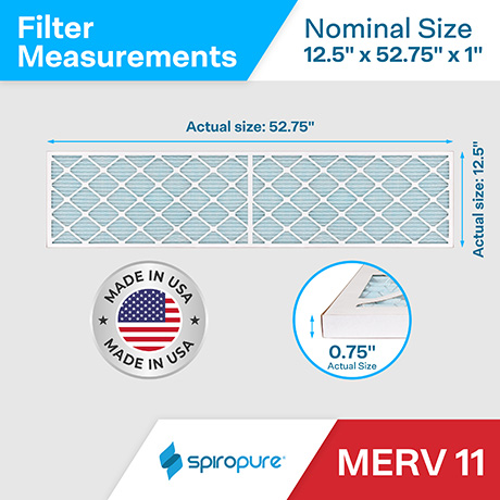 12.5x52.75x1 MERV11